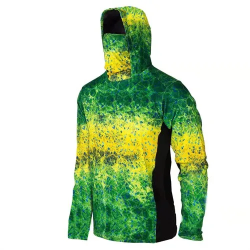 hooded fishing t-shirt hooded fishing t-shirt