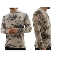 پیراهن ماهیگیری هودی ماهیگیری Upf 50 Hooded