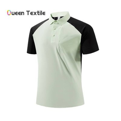 پیراهن چوگان تجارت ابریشم یخ OEM